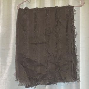 Stella & Dot Gray St. Germaine Scarf